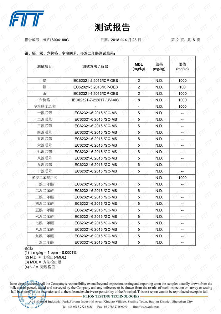 检测报告